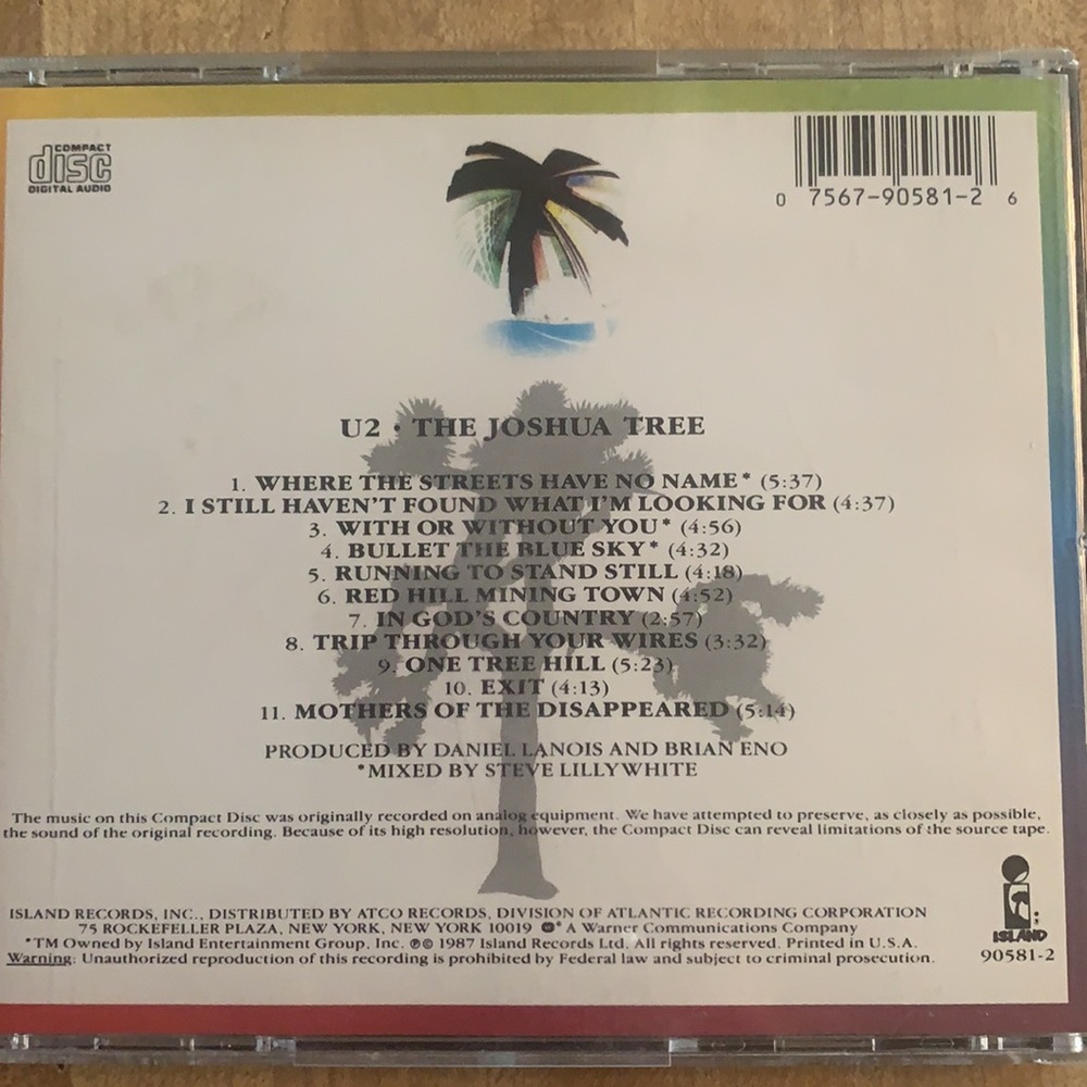 EUC U2 CD - Picture 2 of 7